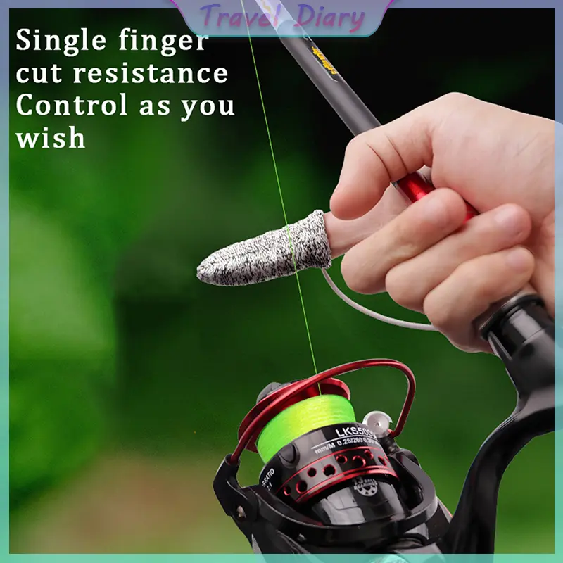 Fishing Single Finger Gloves Protector Breathable Anti-Slip Anti-Cut Fishing Gloves Carp Outdoor Fishing Tackle Accessories
