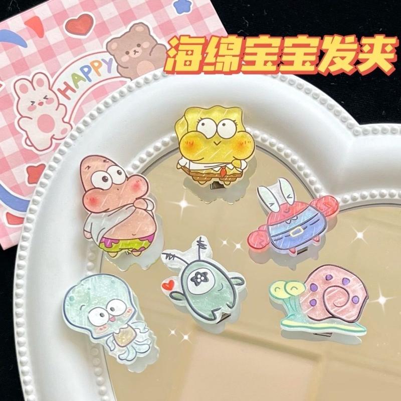 Klip Rambut Siri Penuh, Kartun Comel SpongeBob SquarePants Patrick ...