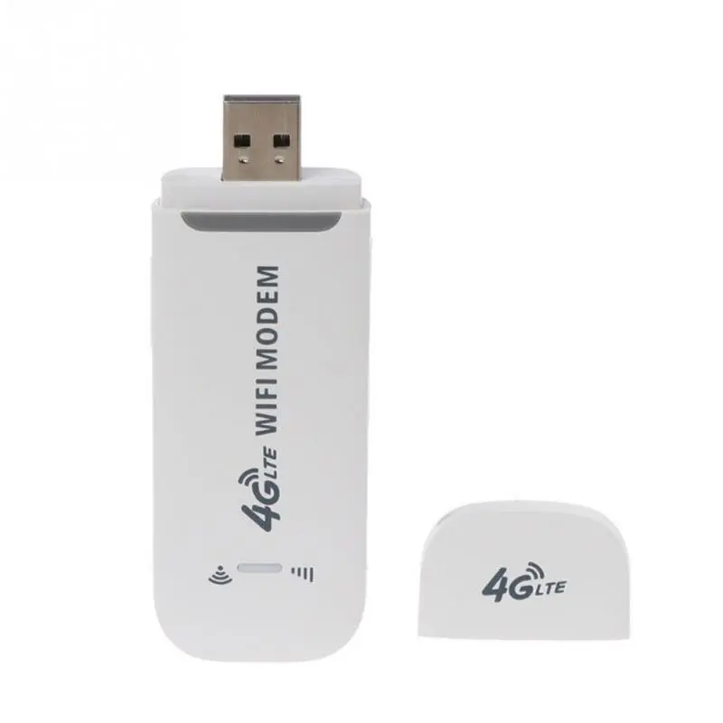 Bộ điều hợp USB modem không dây, cho mạng máy tính xách tay, thẻ SIM, sửa đổi điểm phát WiFi, bộ điều hợp mạng WiFi không giới hạn, bộ định tuyến thẻ 4G, tốc độ 150Mbps, tương thích 4G LTE