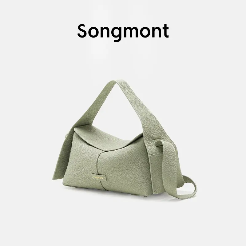 Songmont (Ac) ชุดหูแขวน กระเป๋าชายคา ดีไซเนอร์ขนาดเล็ก หนัง พร็อพ กระเป๋าสะพายมือ กระเป๋ากุ๊ย กระเป๋าสะพายข้างผู้หญิงกระเป๋า