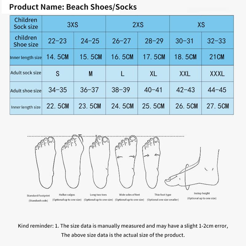 Product Introduction of Swimming Non-Slip Snorkeling Deep Diving Warm Waterproof Beach Socks Shoes 40