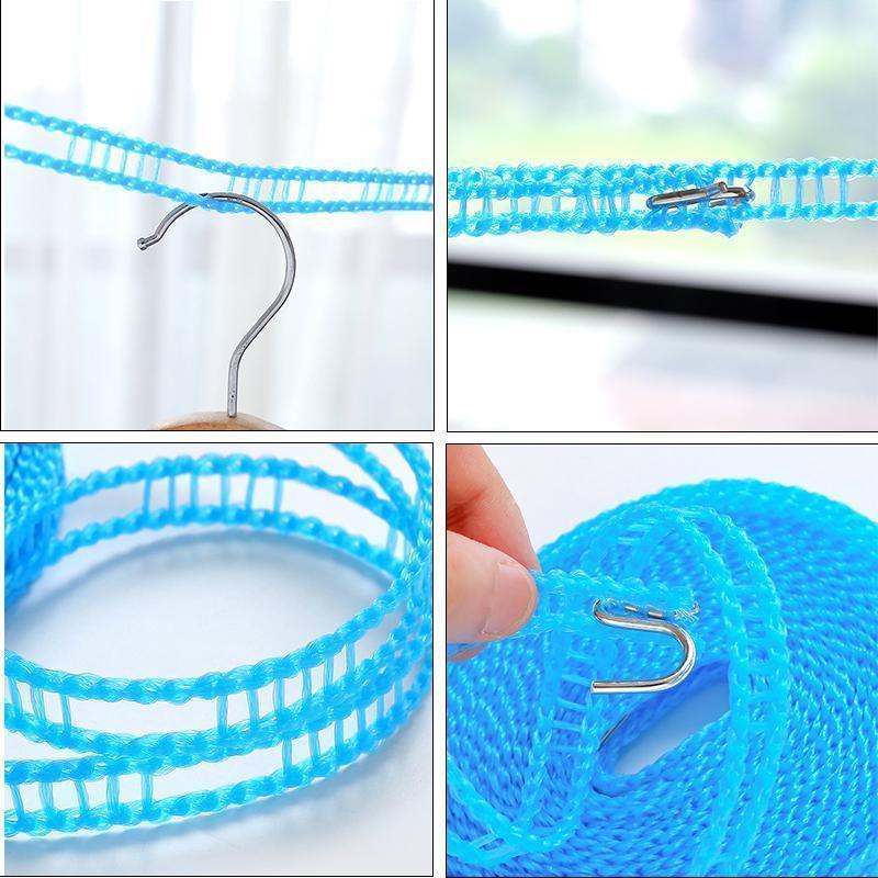 Product Introduction of 5M Washing Line, Nylon Washing Line, Outdoor Washing Line, Camping Washing Line, Exterior Washing Line FüR Indoor- Und Outdoor-CampingbüGel, 24