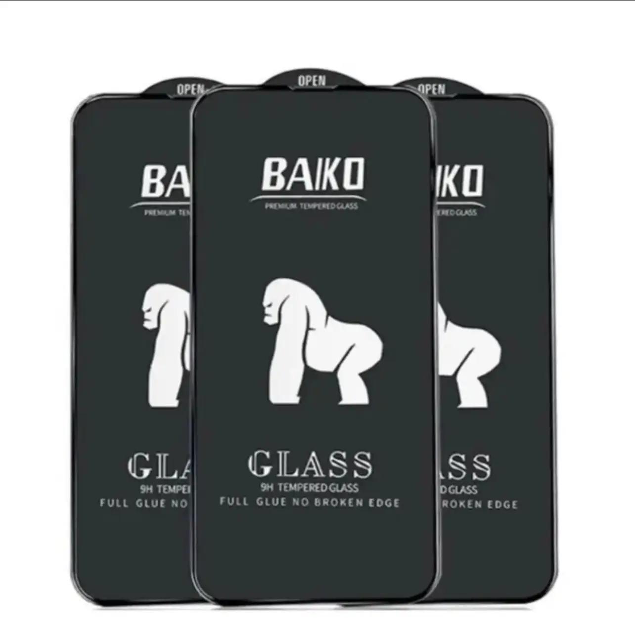(ĐÃ CÓ 17PROMAX) [COMBO 3 TẶNG 1 TRONG SUỐT] Kính cường lực iphone TRONG SUỐT KINGKONG BAIKO màng che bụi cho iPhone 17 16  15 14 11 pro max/ 12/ 13 promax/ x/ xr/ xs max/7/8 plusPhụ Kiện