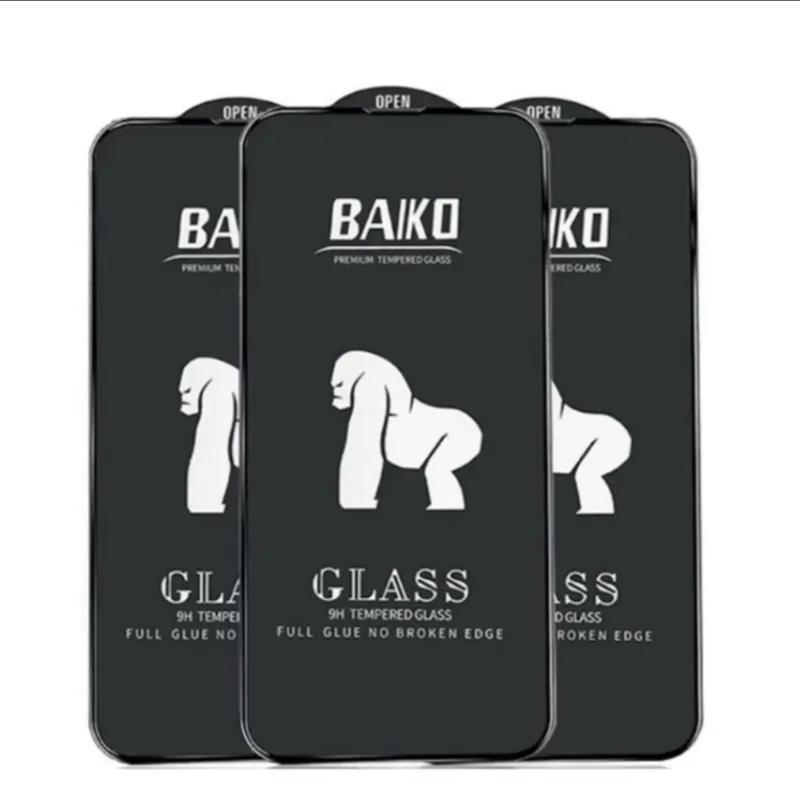 (ĐÃ CÓ 17PROMAX) [COMBO 3 TẶNG 1 TRONG SUỐT] Kính cường lực iphone TRONG SUỐT KINGKONG BAIKO màng che bụi cho iPhone 17 16  15 14 11 pro max/ 12/ 13 promax/ x/ xr/ xs max/7/8 plusPhụ Kiện