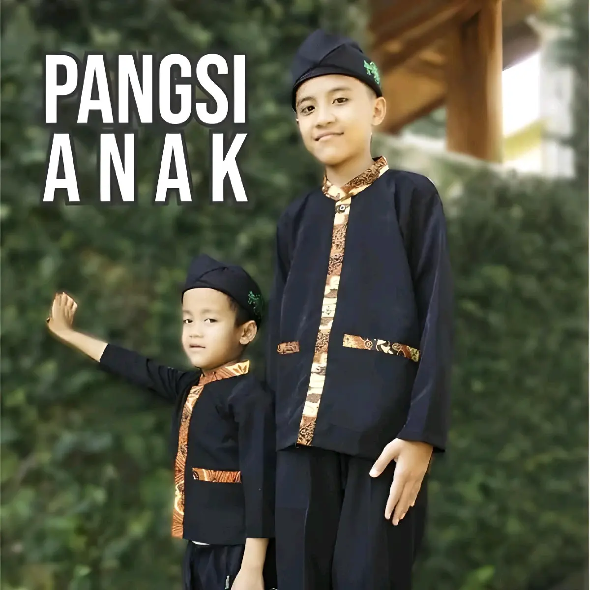 Baju Pangsi Anak - Baju Tradisional Sunda - Baju Setelan Pangsi - Salontreng  Baju Sekolah Kekinian Termurah Aksesoris