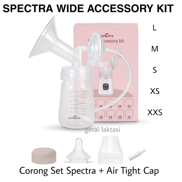 Jual Spectra Corong Set + Air Tight Cap - Spectra Wide Accesory Kit ...