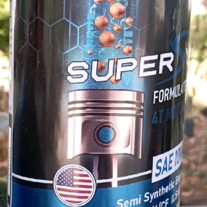 NHỚT SUPER SYN 10w-40 màu sanh danh co xe so ...xe con tây. 8