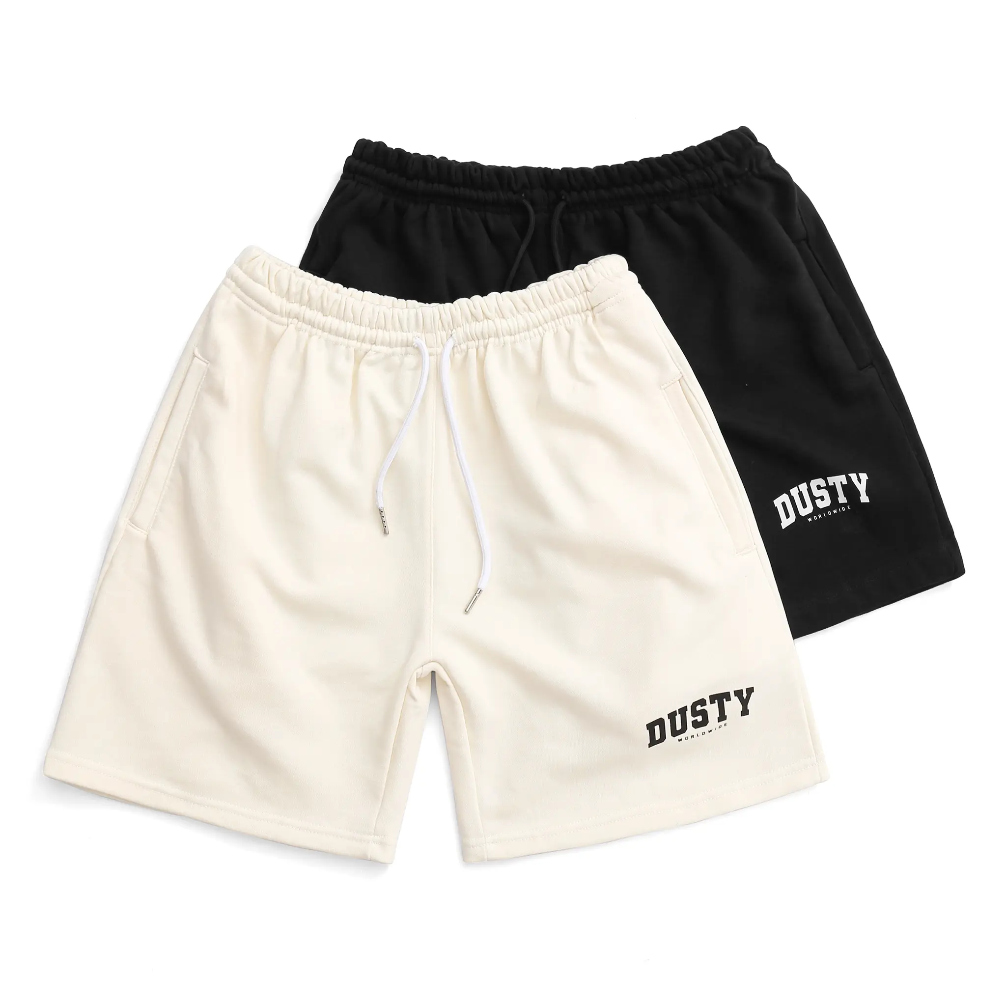 Quần Short Unisex Nam Nữ Dusty Basic chất liệu nỉ chân cua Local Brand cao cấp