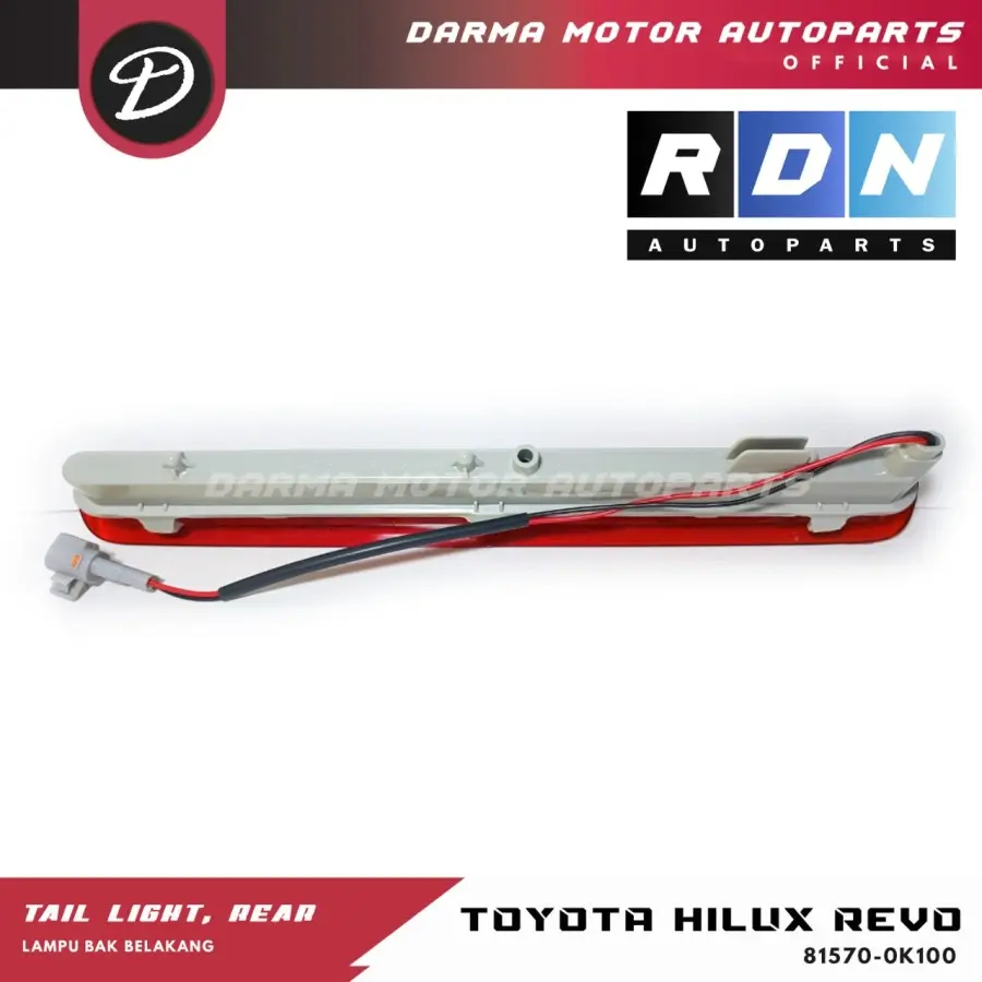 LAMPU BAK HILUX REVO 2016 2017 2018 2019 2020 KE ATAS RDN AUTOLAMPS