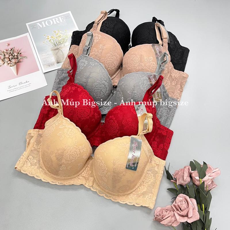 [ C217 ] Áo lót ren có gọng Bigsize cup C,ôm nâng vòng 1 to nhão xệ,Áo lót mặc áo dài Áo Ngực Nữ Bra