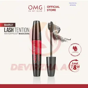 member of Devirzha ACC OMG OH MY GLAM LASHTENTION Waterproof Mascara 6.5 g - Maskara Eye Makeup Waterproof 4X Lebih Tebal BY DEVIRZHA ACC Mentari Cosmetics