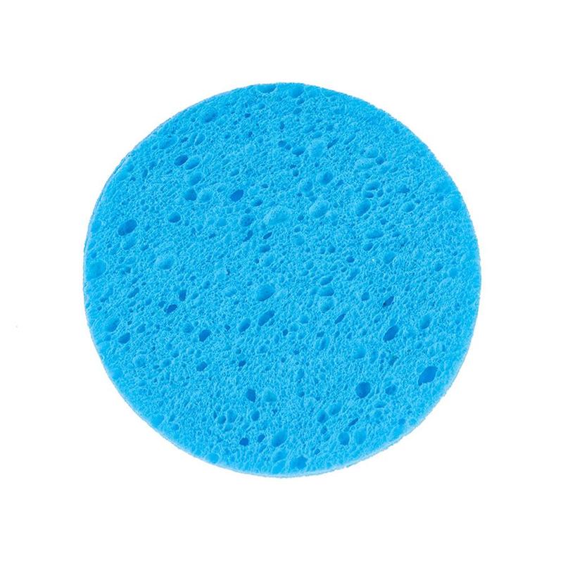 Product Introduction of 5Pcs Portable Skin Care Cleanup Body Facial Cleaner Face Wash Pad Compress Puff Cleansing Sponge 12