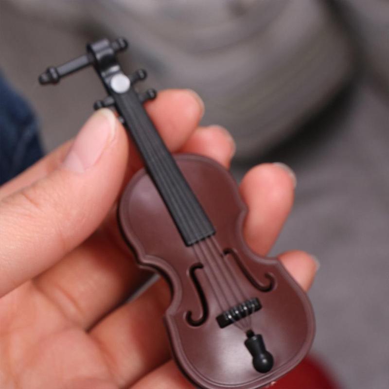 Product Introduction of Desktop Decoration Simulation Violin Furniture Mini Violins Ornament Home Decor Crafts Plastic Violin Model 1/12 Ornament Mini Musical Instruments Decor 14