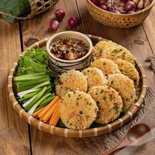 Cơm cháy Ninh Bình Vàng nếp siêu ruốc 100 g 6