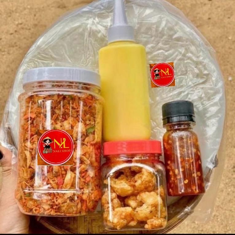  combo bánh tráng phơi sương bơ béo banh keotet 