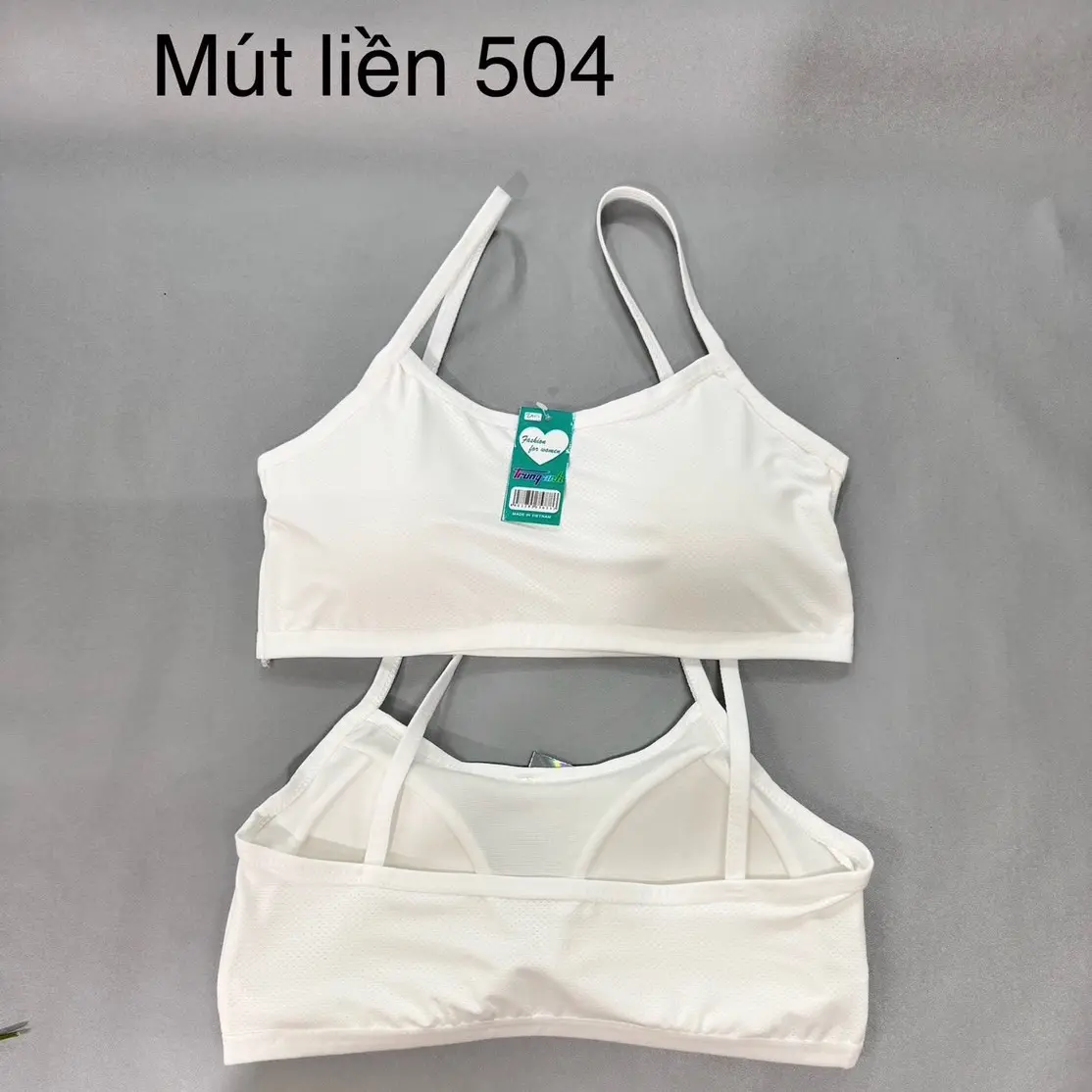 Bra504: Combo 3 áo Bra mút dính liền, vải thông hơi, thoáng mát, bra xinh … hàng đẹp