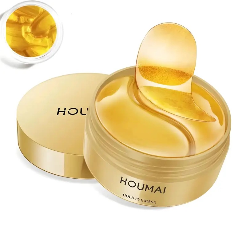 24k Gold Collagen Eye Mask, 60pcs/set Hydrating Eye Gel Patch, Moisturizing Beauty & Personal Eye Care Product 0