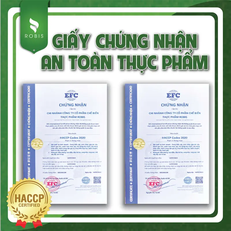Bánh tráng HÀNH PHI - Gói 30gr nhà ROBIS 4