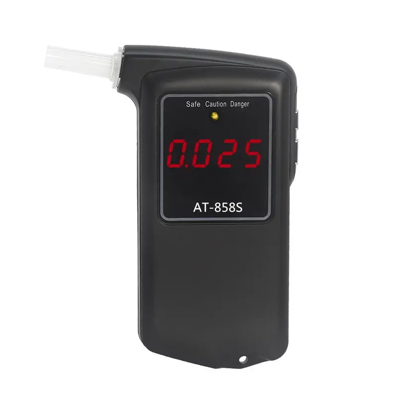 Portable Breath Alcohol Tester, High Accuracy Breathalyzer with 10 Blow Mouths, Multifunctional Handheld Breathalyzer for Personal, Boyfriend Gift 5