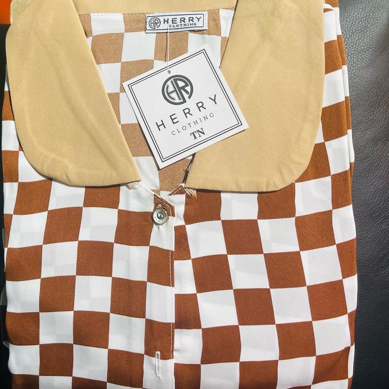 Bộ pizama lụa Mango tay ngắn, quần dài - Ben Shop - Lolita sleep home 6