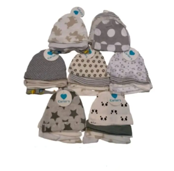 Topi Bayi Perempuan Laki laki Newborn Baru Lahir Lucu Import 5 in 1 Isi 5 pcs 1