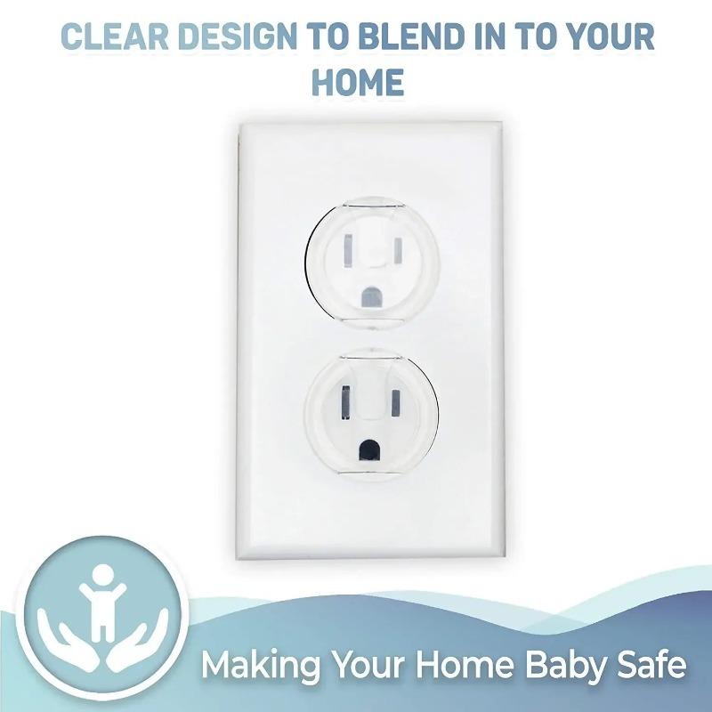 Product Introduction of 1pc Outlet Covers, American Standard Baby Proofing Safety Child Secure Electric Plug Protectors 3