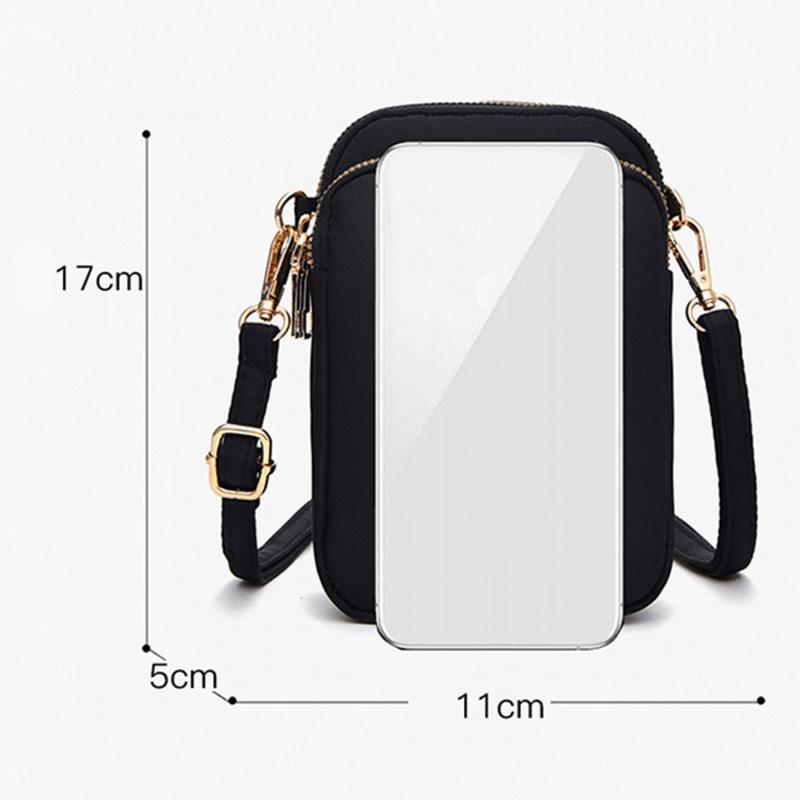 Product Introduction of Túi Đeo Vai Đeo Chéo Mini, Thời Trang, Dành Cho Nữ, Có Khóa Kéo, Đa Chức Năng, Túi Xách, Ví Đeo Tay, Nữ, Nữ 0