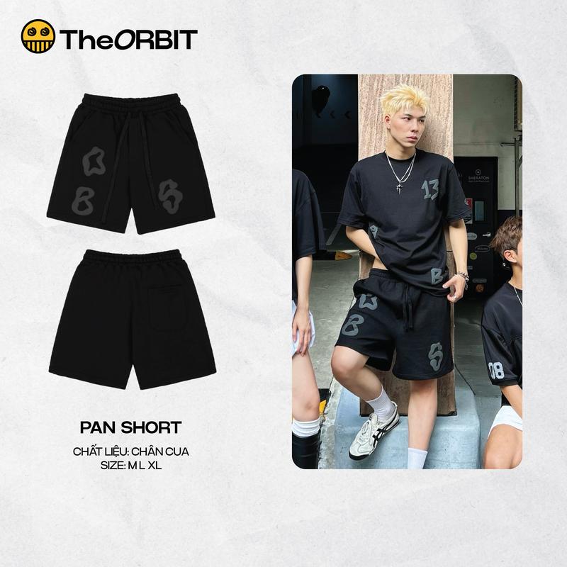 Quần short nam nữ The ORBIT - PAN SHORT - Local Brand Chính Hãng Menswear Quần Lửng