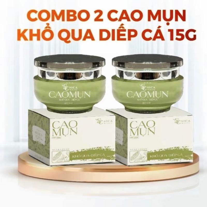 combo 2 hộp cao mụn SicaWhite dưỡng da và chăm sóc da mụn Làm Đẹp Da Skincare Nữ Giảm Mụn Cho Da Mụn Women Giảm Thâm. trắng
