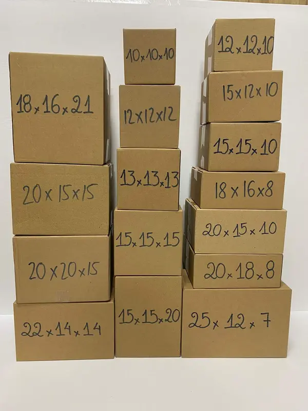 Size 20x15x10 cm _ combo 50c_ Thùng Carton Đóng Hàng, Đóng Mỹ Phẩm, Hộp Cứng Cáp 4