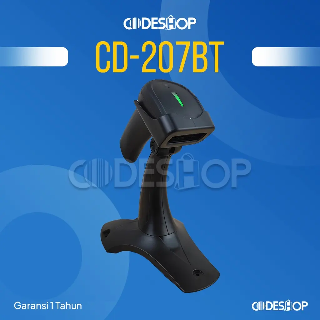 Scanner Barcode Responsif Termurah, Bluetooth CD-207BT