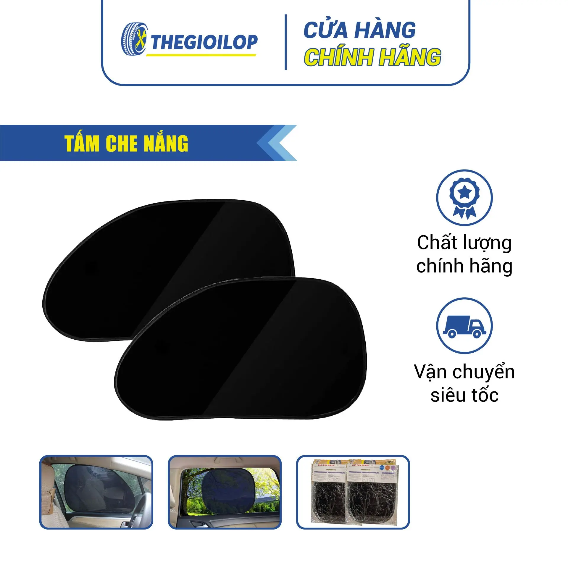 Tấm che nắng ô tô bảo vệ cabin khỏi tác động của ánh nắng mặt trời - Tấm che nắng cách nhiệt dành cho ô tô