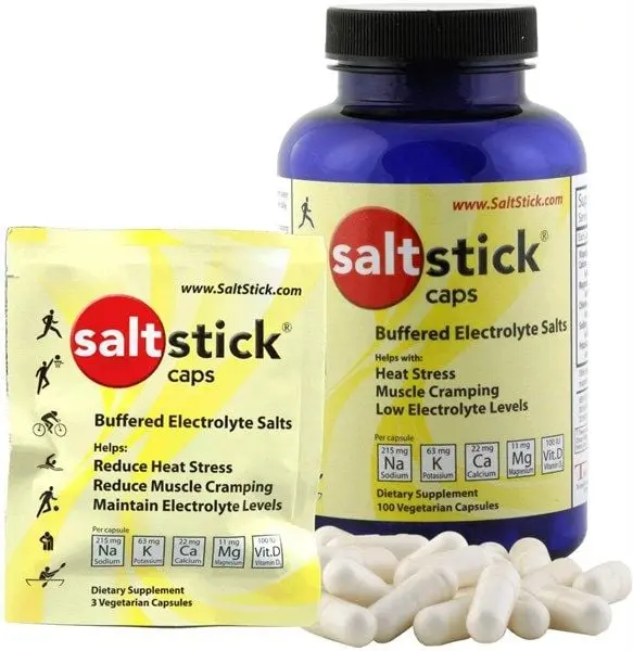 Viên muối bổ sung điện giải SaltStick Caps - Giải pháp cho cơ thể mất nước