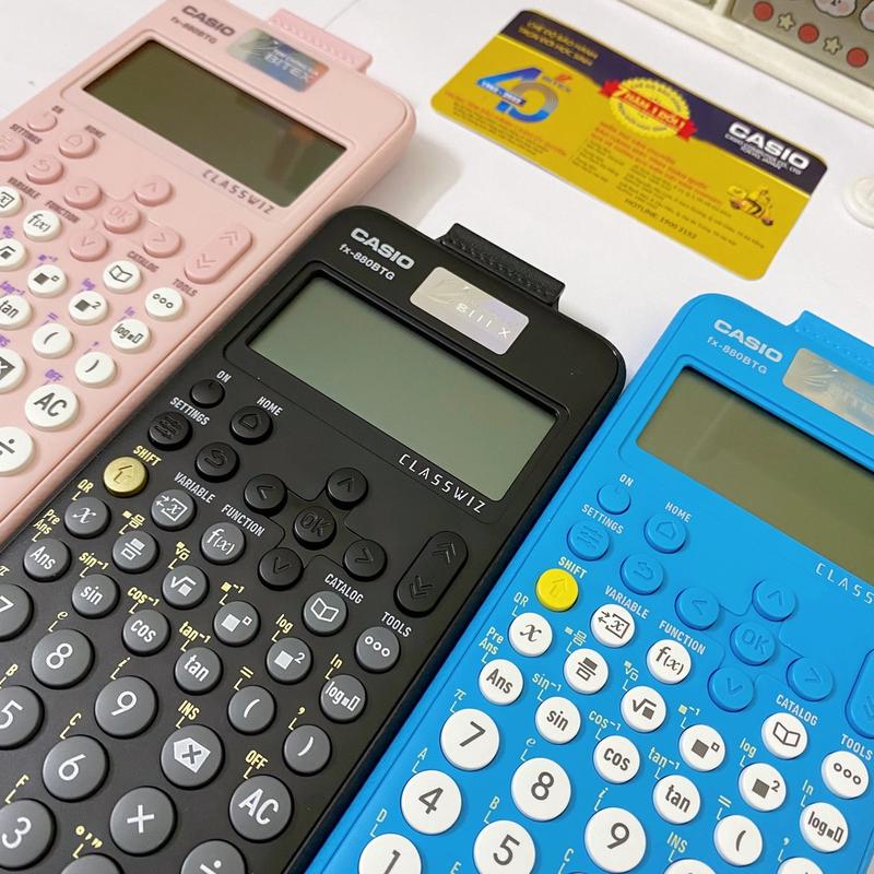 Máy tính Casio Fx-880BTG Chính hãng có hỗ trợ tiếng việt chuyên dụng được mang vào phòng thi TEZY 6