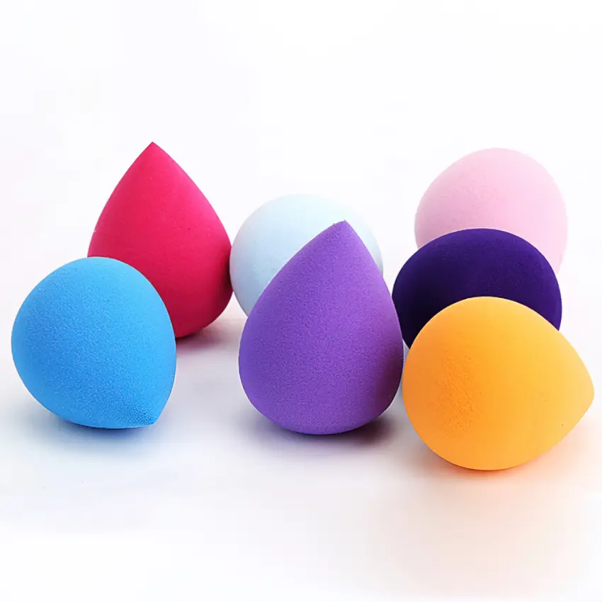 Yercen Makeup Sponge Foundation Soft Sponge Cosmetic Puff Egg Foundation Water Drop Blender hl11793 Raya 2025