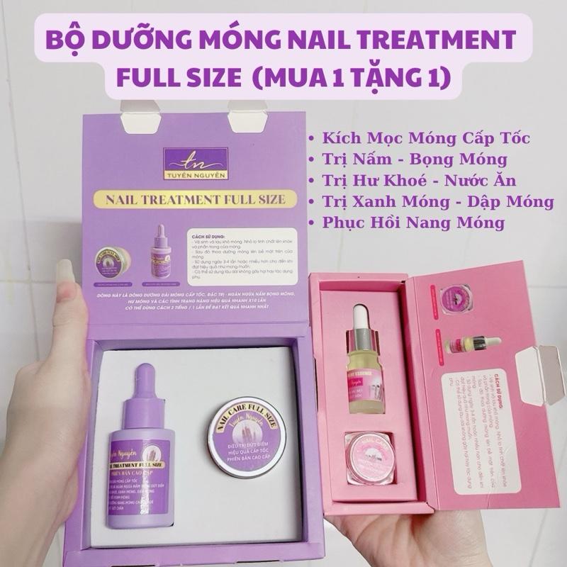 (MUA 1 TẶNG 1- FULL SIZE - CAO CẤP- DÙNG 4 tháng) -BỘ DƯỠNG DÀI MÓNG : 1 SERUM 50ML + 1 Dưỡng MÓNG 40G - TẶNG 1 Bộ Dưỡng MÓNG Size Nhỏ - DƯỠNG DÀI MÓNG TAY CHÂN, CỨNG MÓNG, Ngừa và Cải Thiện NẤM BỌNG MÓNG, dưỡng Khoé,  nước ăn ,phục hồi MÓNG , DƯỠNG NAIL