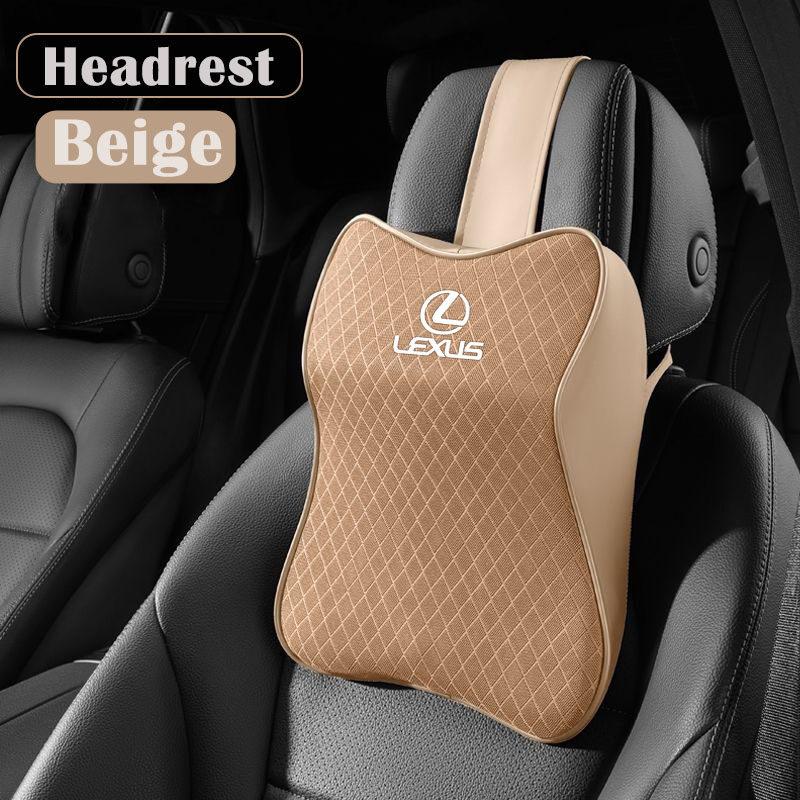 Product Introduction of Gối ô tô, Tựa đầu và tựa lưng, Đệm thắt lưng bằng bông Nhớ Ghế ô tô, Thích hợp cho Lexus UX, LX570, ES200, RX270, NX200, ES300h, RX300, Nội thất 9