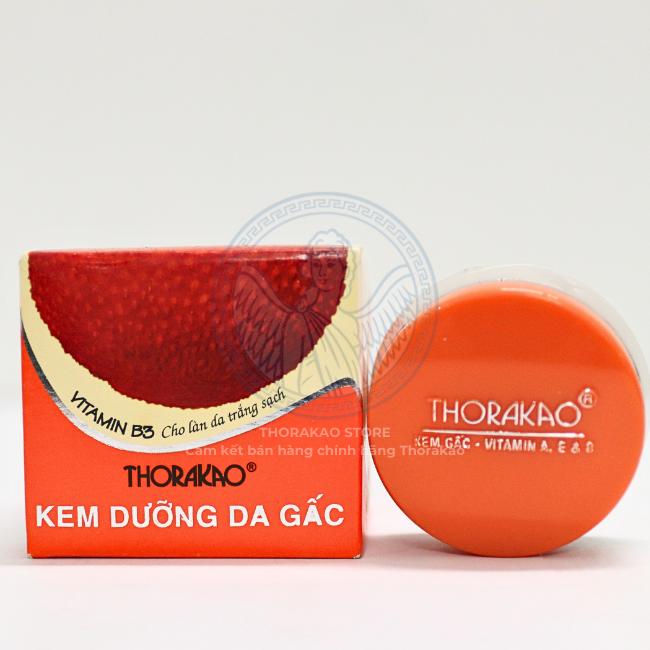 Kem Dưỡng Da Gấc Thorakao 3g Cân Bằng Độ Ẩm, Dưỡng Da Mềm Mại, Sáng Mịn - Thorakao Store. 1
