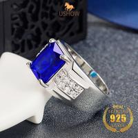 Gambar USHOW Safir 5A Cincin Zirkon Baru 925 Perak - Perak 925, Dapat disesuaikan dari USHOW Kab. Gresik 3 Tokopedia