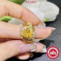 Gambar AGIAO Bratti Italia Menenun Bulu Emas Berukir Disikat Matahari Kuning Cahaya Cincin Mewah Untuk Wanita - Fanta, Dapat disesuaikan dari A.GIAO.ID Kab. Gresik 5 Tokopedia