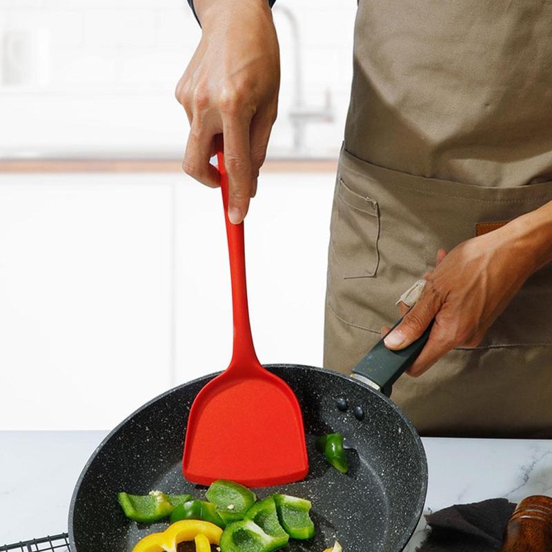Product Introduction of Edible Grade Silicone NonStick Kitchen Utensil Set with HeatResistant Spatula Cooking Made Easy U9W7 31