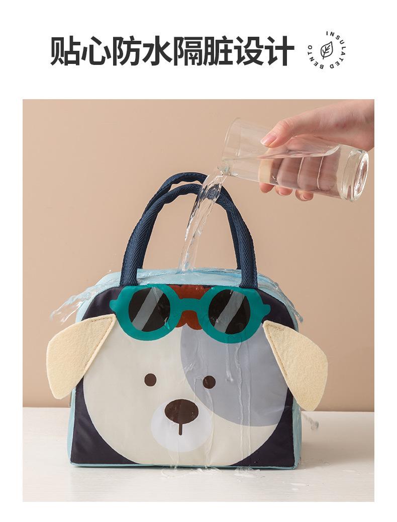 Product Introduction of Non-Woven Fabric Insulated Bag Lunch Box Tote Bag Lunch Bag Lunch Box Bag Student Tote Lunch Storage Cartoon Bento Bag 19