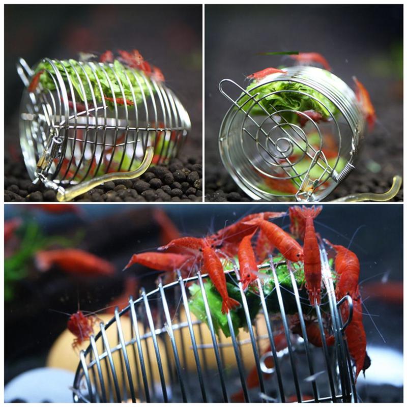 Product Introduction of Portable Shrimp Catch Holder Fishing Tackle Fishing Lure Trap Food Feeding Aquarium Bait Feeder Fishing Bait Cage 18