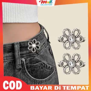 MALL Kancing Pengecil Celana Baju Jeans Rok Gesper Pinggang Longgar Bisa Lepas Pasang BRS09