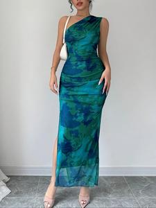 Women's Dress, Elegant Sleeveless Dress for Party Holiday Wedding Guest, Ladies Summer Clothes