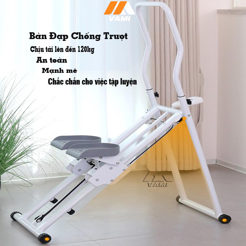 [VAMI] Máy Tập Thể Dục , Máy Leo Núi Tại Nhà, Máy Leo Cầu Thang Tập GYM Chân Bụng Dễ Dàng Gấp Gọn