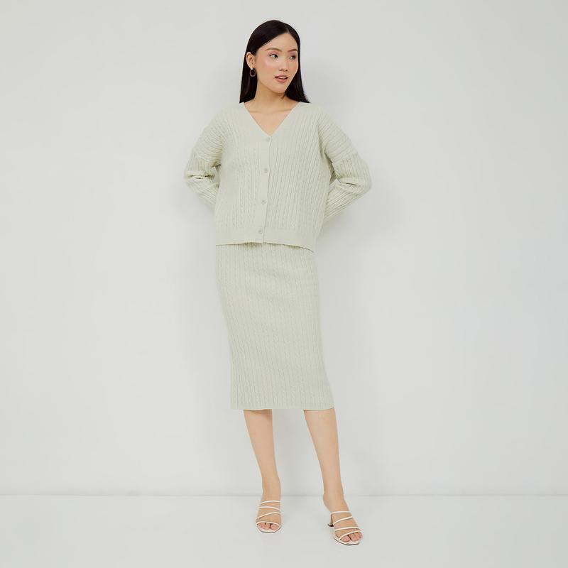 Savnion - Yebin knit set / setelan knit wanita 7
