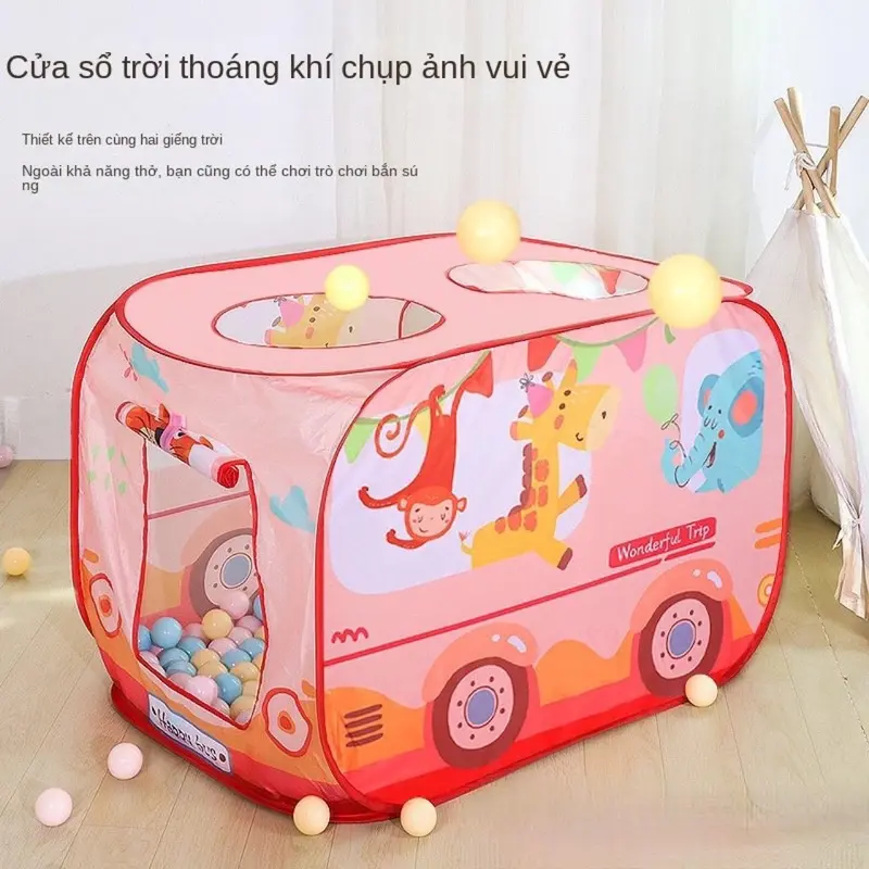 Lều ô tô lều cảnh sát tự bung cho bé từ 1 tuổi trở lên size lớn Đồ Chơi Toys 2