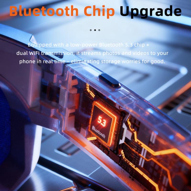 4K Polarized Sunglasses AI Smart HD 800W Camera Bluetooth Call Translation For Men Cycling Anti Glare Driving UV400 IP54 Goggles - Image 3