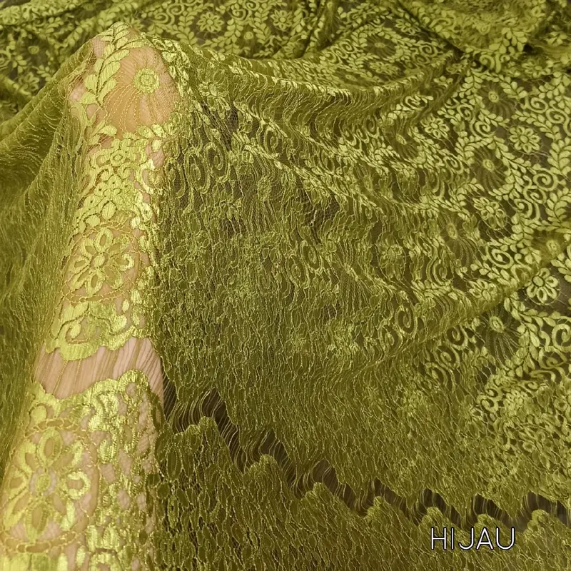 kain brokat semifrance metalic 2baju kebaya 3